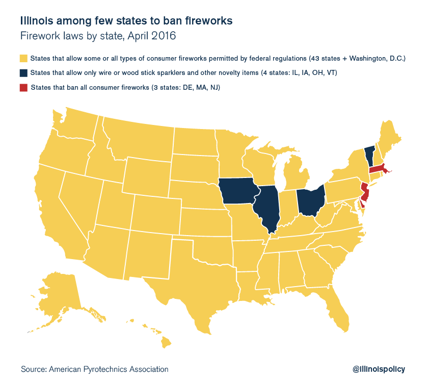 Map Fireworks Graphic 